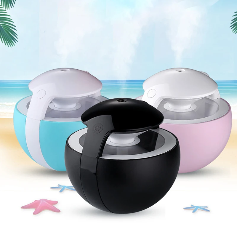

Ball Humidifier with Aroma Lamp Essential Oil Ultrasonic Electric Aroma Diffuser Mini USB Air Humidifier Fogger