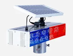 LED traffic signs LED solar safety flashing indicator Intersection LED safety warning light LED R+B