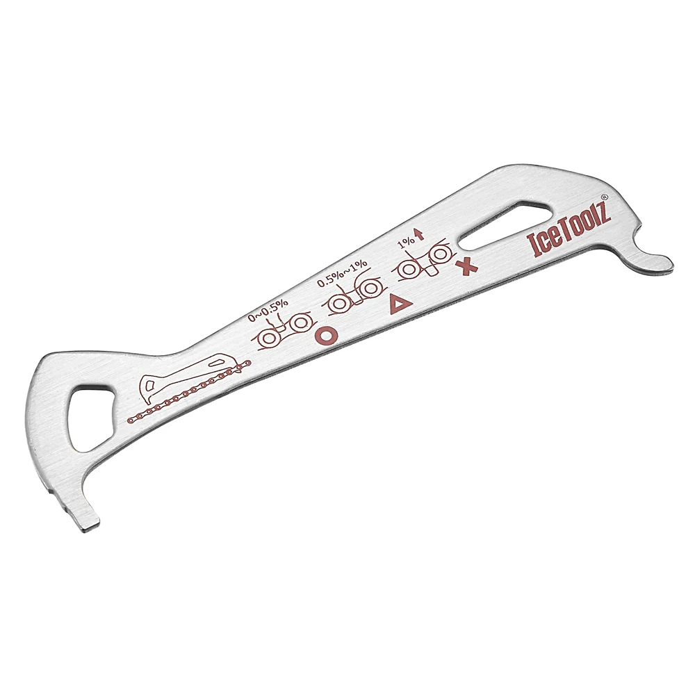 

IceToolz 62C4 Stainless Steel Go / No-go Chain Checker Bicycle Repair Tools ICE TOOLZ
