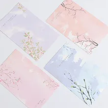 Канцелярские принадлежности Японская слива канцелярские письма конверт набор красивые и романтические книги Романтические письма конверт