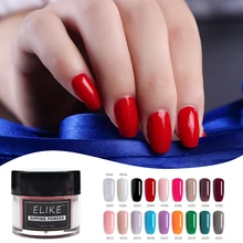Like набор пудры цвета ногтей 10 г без лампы быстросохнущая французская мода Последние системы питания для ногтей Дизайн ногтей