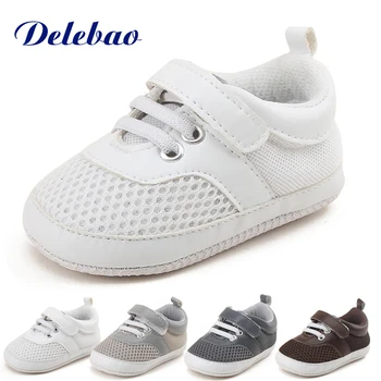 

Delebao Air Mesh Soft Baby Shoes Super Cheap Price Sports Style First Walkers