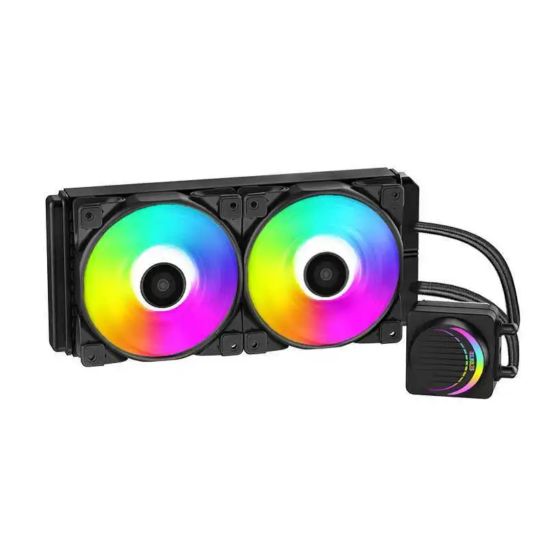 

Crescent moon 240/240RGB CPU water cooler (Support AM4/2066/integrated water cooling/CPU fan/multiple light effect mode)
