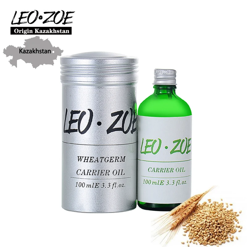 LEOZOE Pure Wheatgerm Oil Certificate Origin Kazakhstan High Quality Carrier Wheatgerm Essential Oil 100ml Etherische Olie leozoe oregano essential oil certificate of origin libya authentication high quality oregano oil 100ml etherische olie