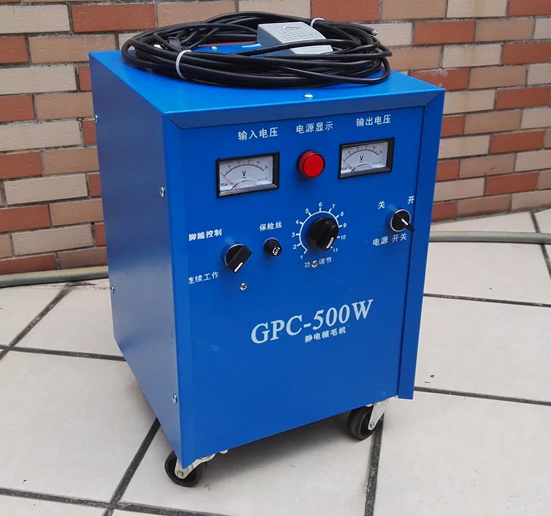 TCCT electrostatic flocking gun electrostatic flocking machine foaming