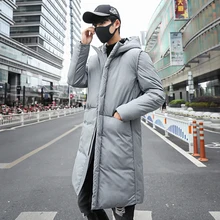 Новое поступление парки зимняя куртка брендовая мужская Костюмы хлопок толстое шерстяное пальто мужской качество Повседневное Модные мужские Костюмы