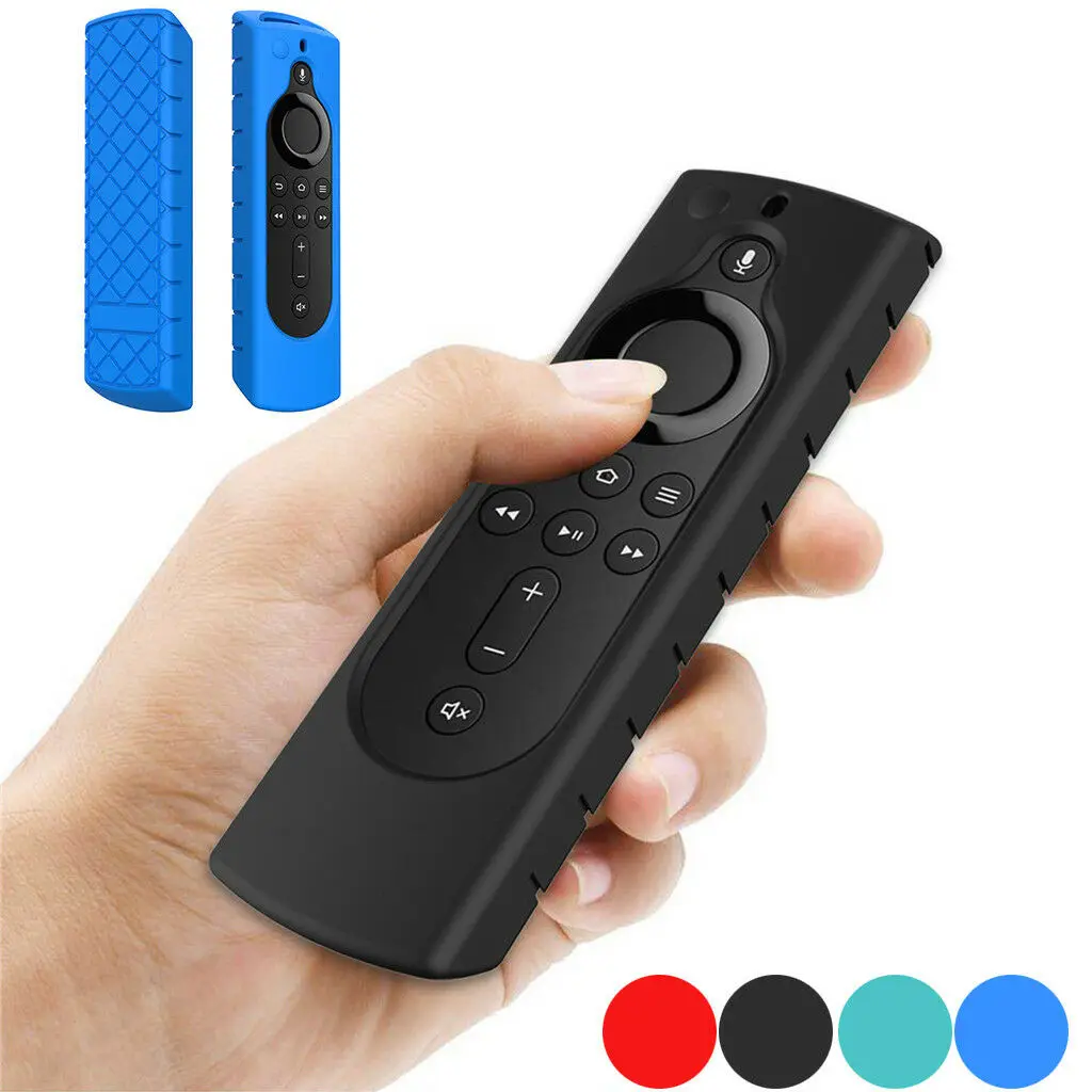 Для Amazon Fire tv Stick 4 K tv Stick дистанционный силиконовый чехол Защитная крышка пульт дистанционного управления покрытие для телевизора