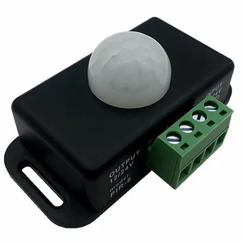 

Body Infrared PIR Motion Sensor Switch Human Motion Sensor Detector Switch For LED Light Strip Tape Ribbon Automatic DC 12V/24V