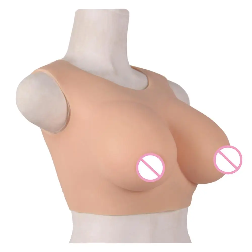 

U-CHARMMORE Artificial Realistic Breast Forms Big Boobs For Crossdresser Drag Queen Transgender Male To Female Shemale Cosplay
