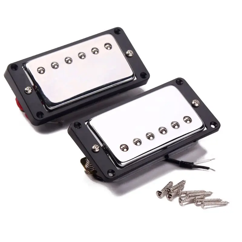 

OOTDTY Guitar Pickup Humbucker Neck and Bridge for LP 6 String