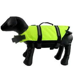 Pet Dog Life Jacket Safety Clothes Life Vest Collar Harness Saver Pet Dog Swimming Life Preserver Clothes Swimwear Ploertendoder спасательный круг