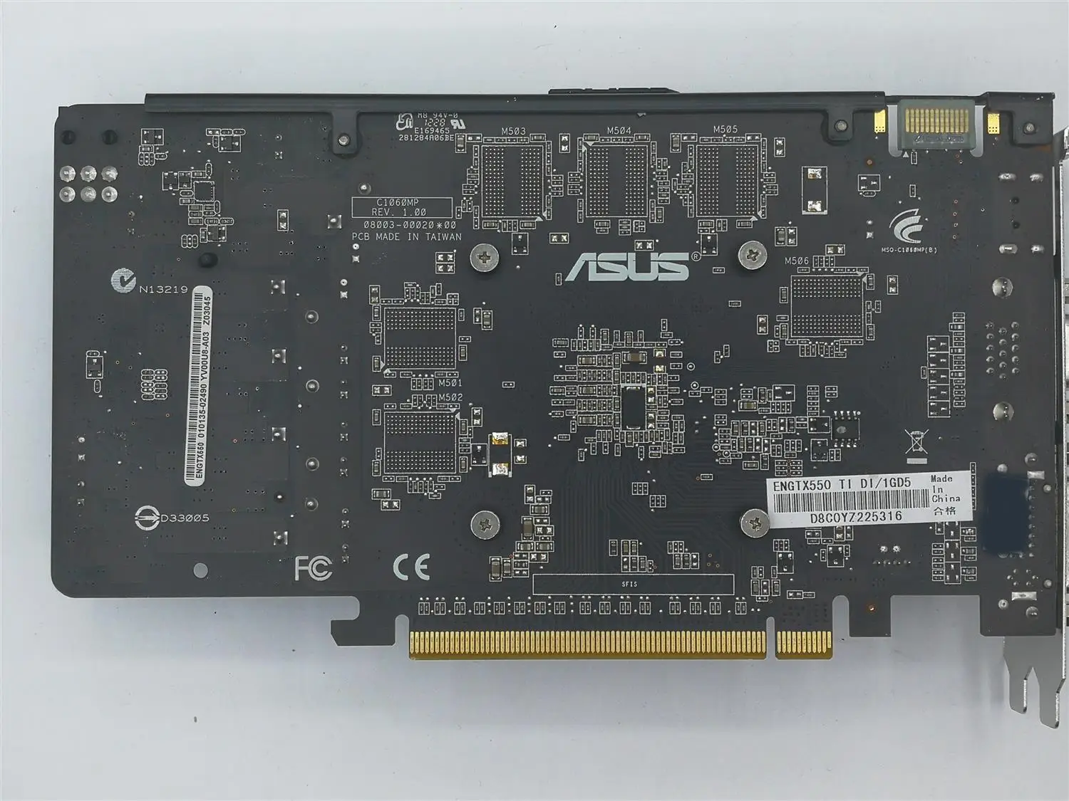 Б/у оригинальная Видеокарта ASUS GTX 550Ti real 1G GDDR5 192 бит HD 100% Протестировано хорошо!|video