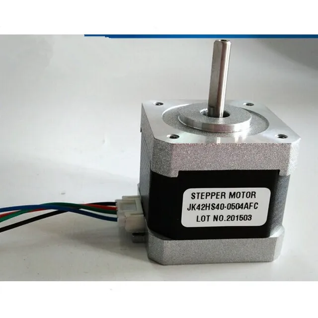 Cheap 3pcs 42mm Nema 17 stepper motor 0.5A 0.44N.m 42HS40-0504 42*40mm nema17 stappenmotor 4.4kg.cm connector type 3d printer coffee