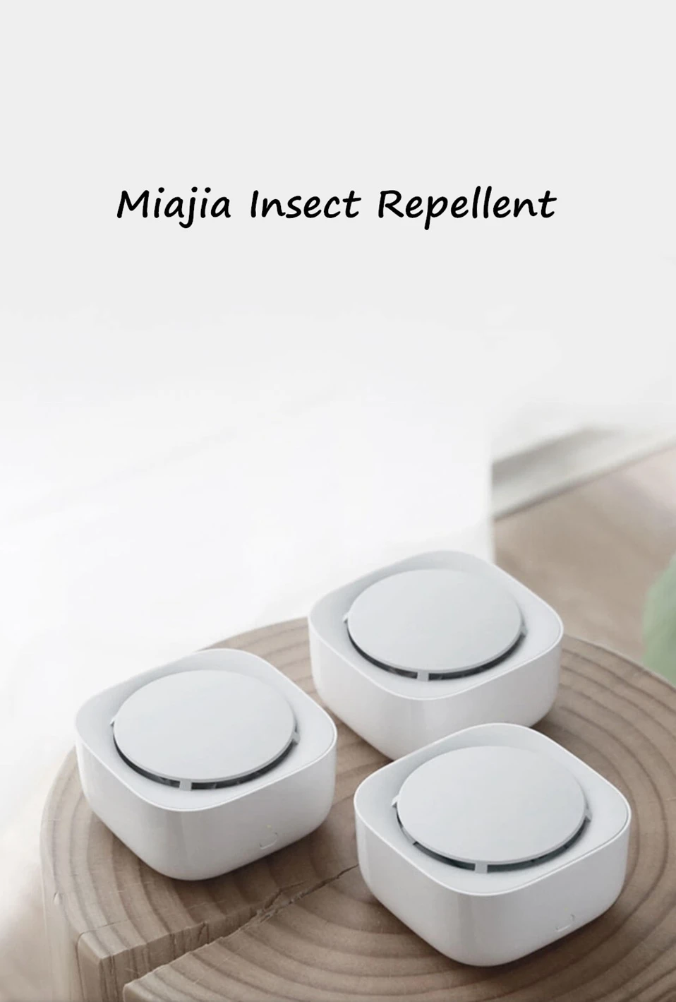Xiaomi Mijia комаров убийца насекомых портативный синхронизации функция испарения с светодиодный светильник использовать 90 дней