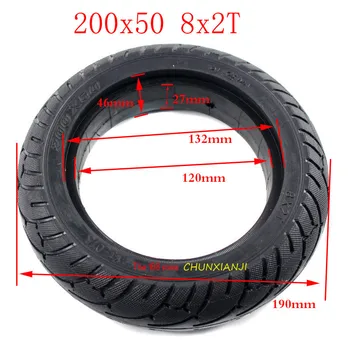 

Lightning shipment 200x50 8X2T Solid tyre 8 inch tire fit Electric Self Balancing Hoverboard Scooter 200*50 8x2T tyre
