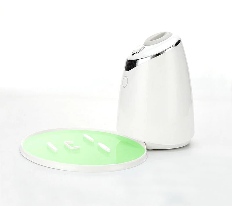 

DIY Facial Mask Maker Machine, Automatic Fruit Vegetable Face Mask Maker Fresh Collagen Beauty Device with Voice Prompt