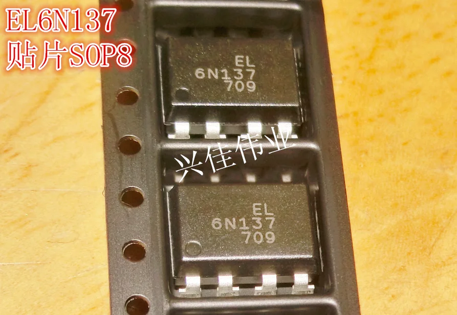 50 шт./лот Новый 6N137S EL6N137S-TA SOP-8 высокоскоростной свет | Электронные компоненты и