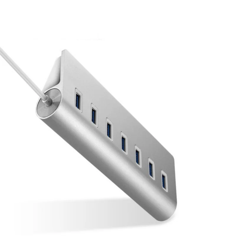 Portátil de Alumínio Usb de Alta Usb para Imac Velocidade Portas 3.0 Porta Cabo Divisor Macbook ar Computador Portátil Tablet Hub 7 Usb 5 Cheap Hubs USB