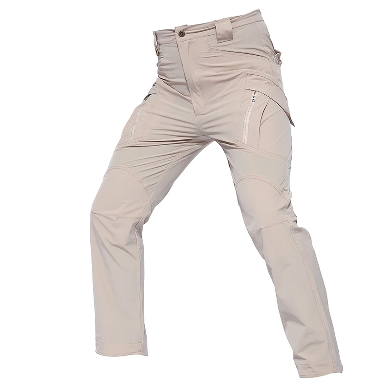 IX9 мужские водонепроницаемые эластичные тактические брюки, мужские армейские военные армейские брюки, летние быстросохнущие Длинные повседневные брюки, S-3XL