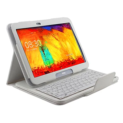 

1pcs/lot Removable Wireless Bluetooth Keyboard Leather Case Cover For Samsung Galaxy Note Edition P600 P601 P605