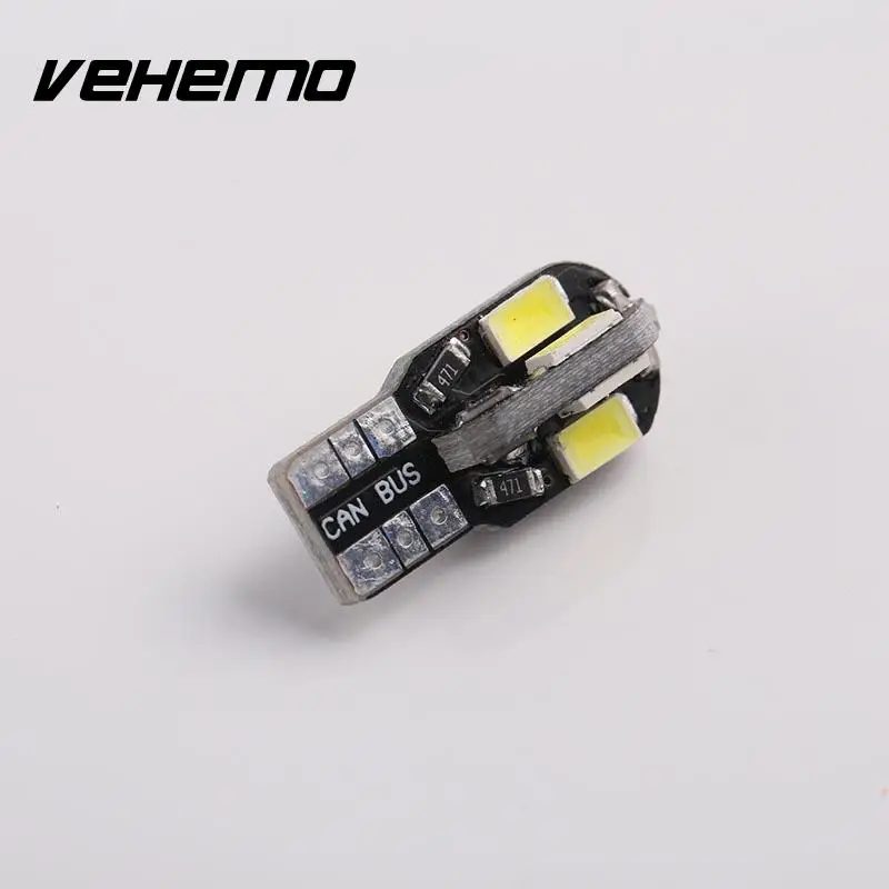 1 шт. T10 5630 8SMD Автомобильная внутренняя Светодиодная лампа Canbus ширина