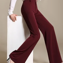 Весна Осень Зима OL широкие брюки Высокая талия женские повседневные брюки плюс размер полная длина женские mpf0402