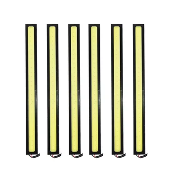 

6pcs 12V Car COB LED White Strip Light Bar Auto Driving Lamp 500LM 6000K-7000K