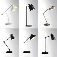 Светодиодная настольная лампа, современная настольная лампа, светильник для чтения и учебы, прикроватный светильник для спальни, акриловый абажур, Домашний Светильник, дизайнерские лампы