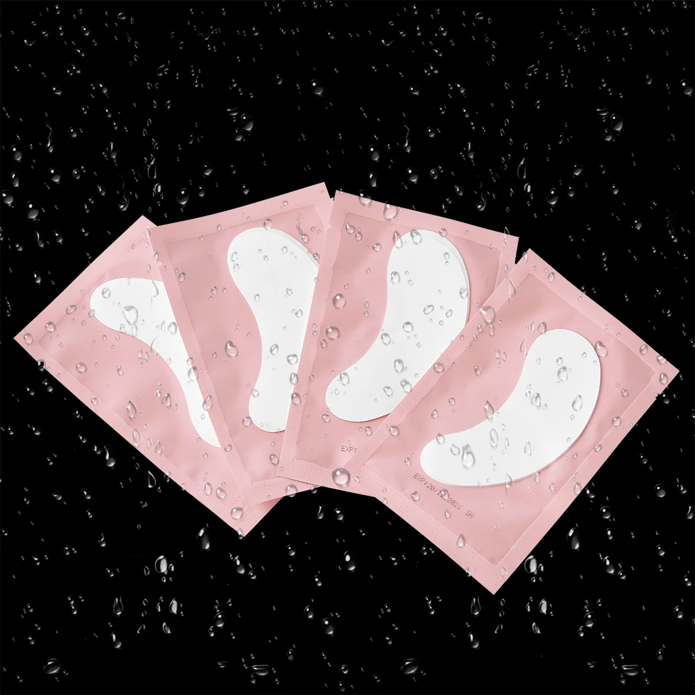 

Yelix 50 Pairs For Eyelash Extension supplies Patches Under Eye Pads Eyelashes Paper Eye Sticker Wraps Lash Patch Makeup Tool