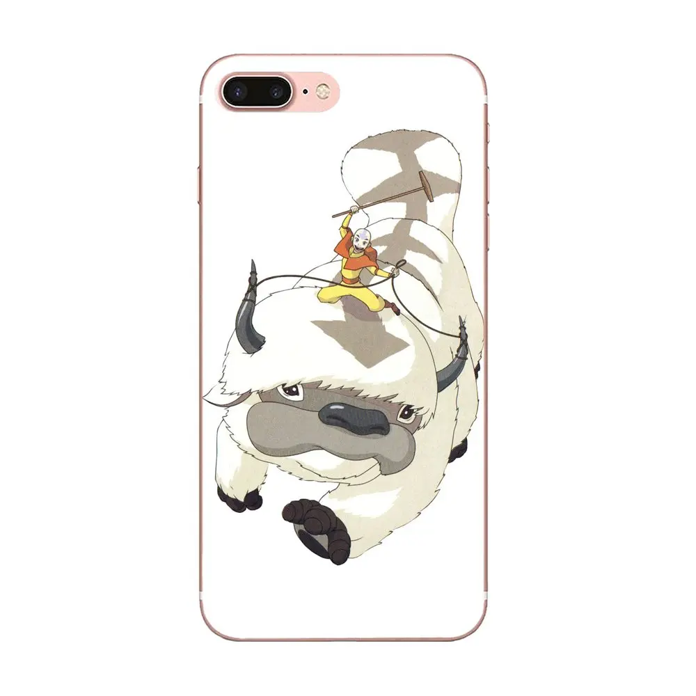 as picture Для Apple iPhone 4 4S 5 5C 5S SE 6 6 S 7 8 Plus X XS Max XR Прозрачный чехол для телефона Fundas Coque Cover Appa Yip Avatar - Цвет: as picture