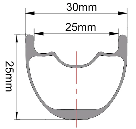 30mm wide mtb rims