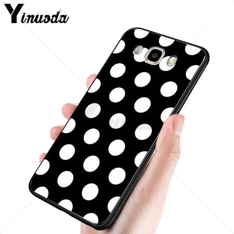 Red Black Gold Polka dots Dot