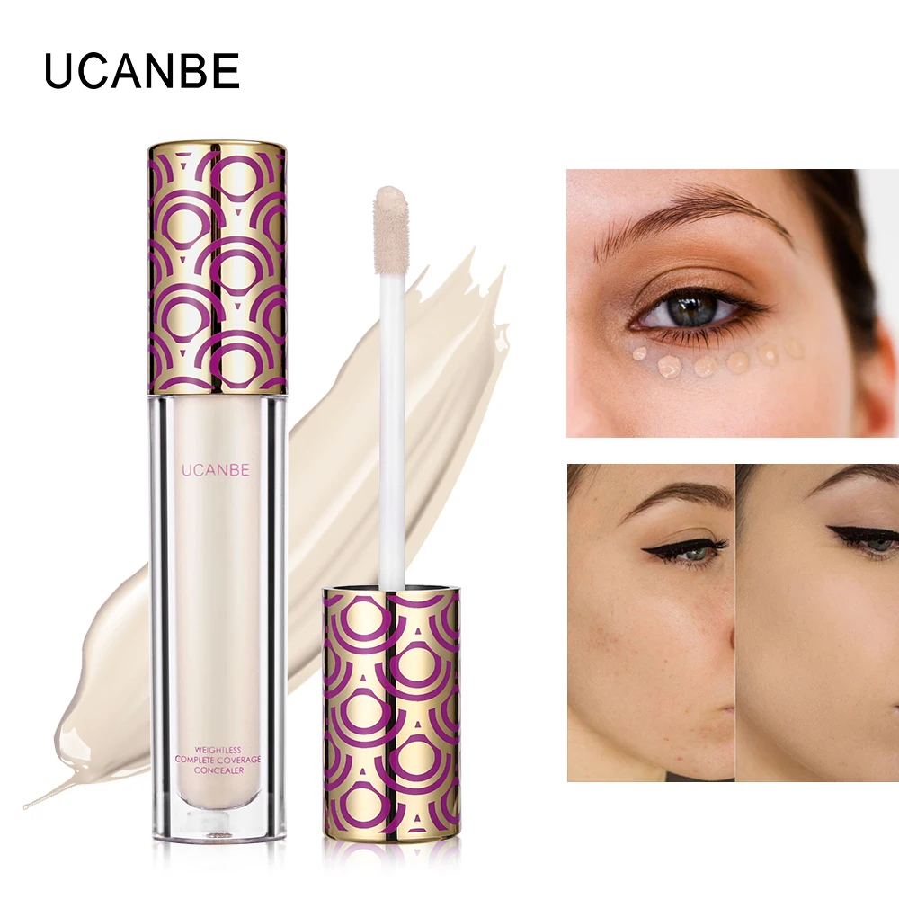 

UCANBE Face Makeup Liquid Concealer Base Foundation Moisturizer Contouring Base Make Up Waterproof Full Concealer Cream Natural