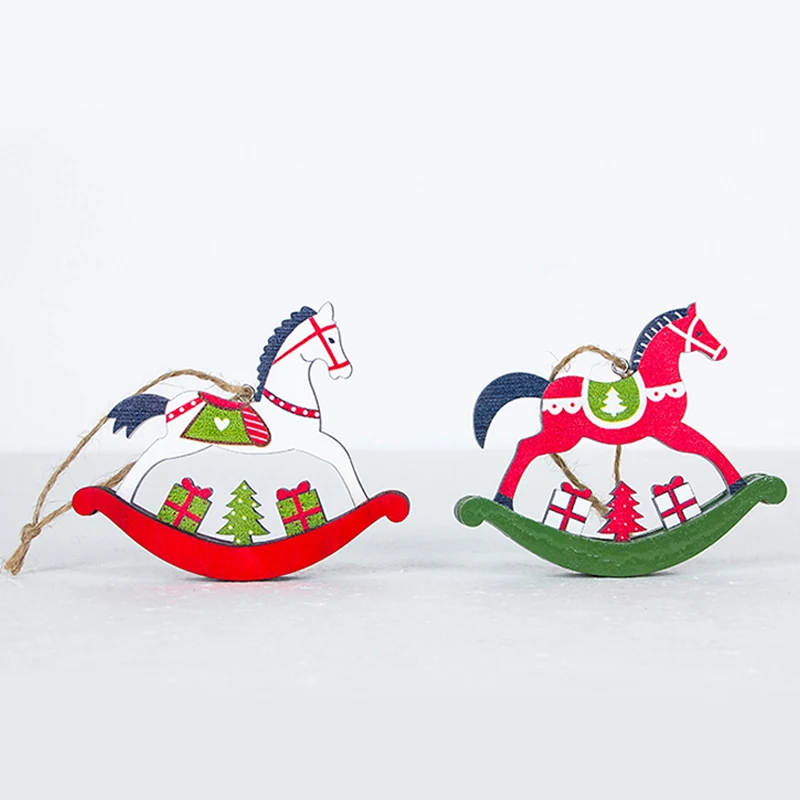 Christmas-tree-horse-pendant-Christmas-color-wooden-horse-ornaments-Xmas-door-hanging-decorations-for-Home-Party (1)