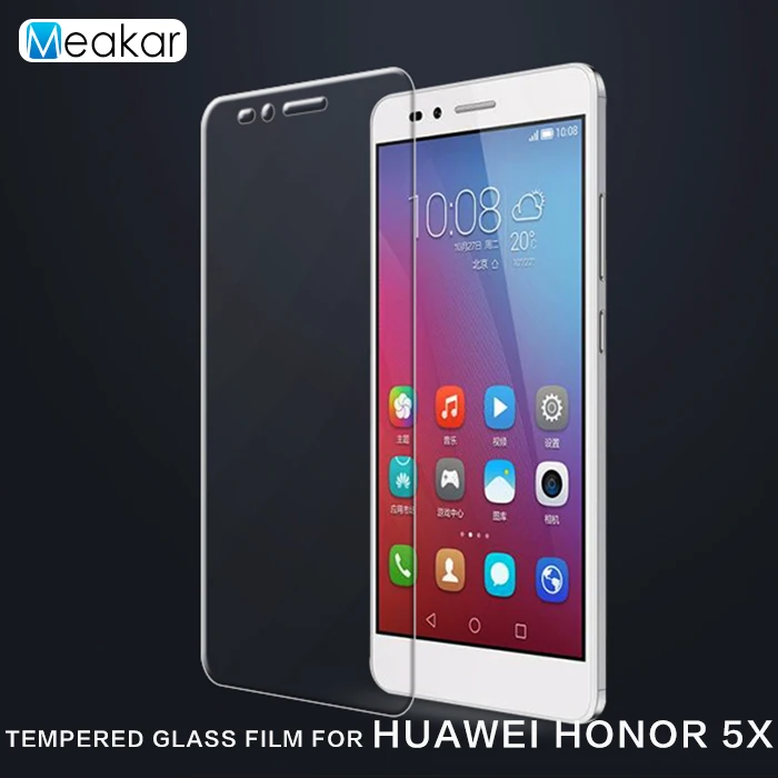 

0.3mm 2.5D 9H Glass 5.5for Huawei Honor 5X Tempered Glass Film Screen Protector For Huawei Honor 5X Gr5 Phone