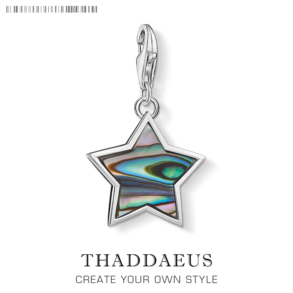 Shell Star Silver Char Pendant Thomas DIY Jewelry Findings Accessories 925 Sterling Silver Fashion Jewelry Ts Gift For Women Shell Star Silver Char Pendant Thomas DIY Jewelry Findings Accessories 925 Sterling Silver Fashion Jewelry Ts Gift For Women