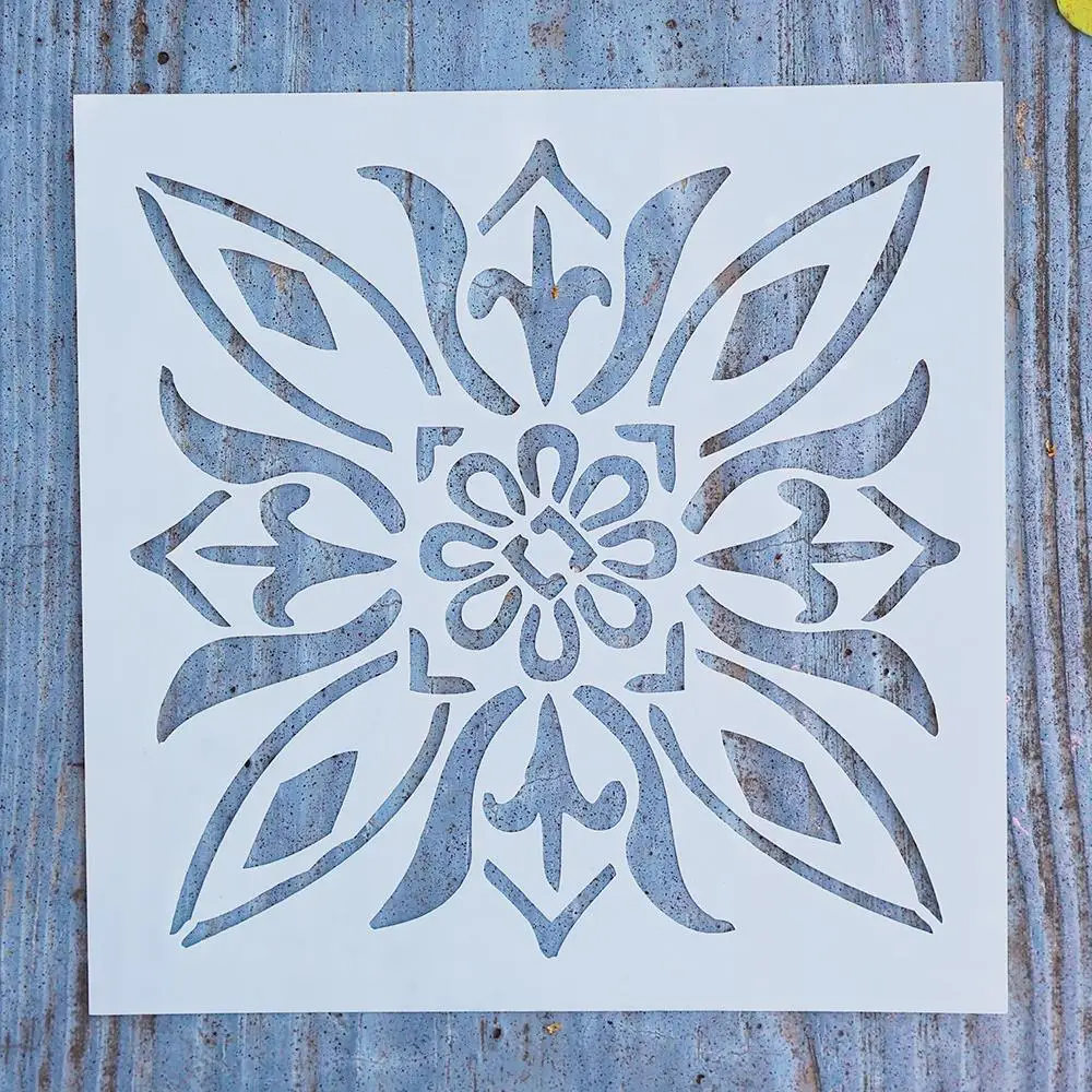 

15 cm Decorative Layering Flower Stencils for DIY Scrapbooking/photo album Decorative Embossing DIY Paper Cards Crafts