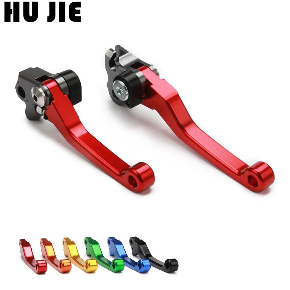 

For Honda CR125R/250R 04-07 CRF250R/CRF450R 04-06 CRF250X/CRF450X 04-17 Motorcyle CNC Pivot Foldable Brake Clutch Levers