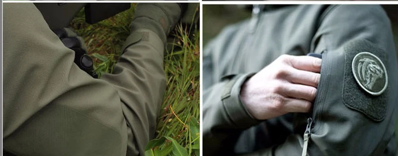Tad tático dos homens do exército caça