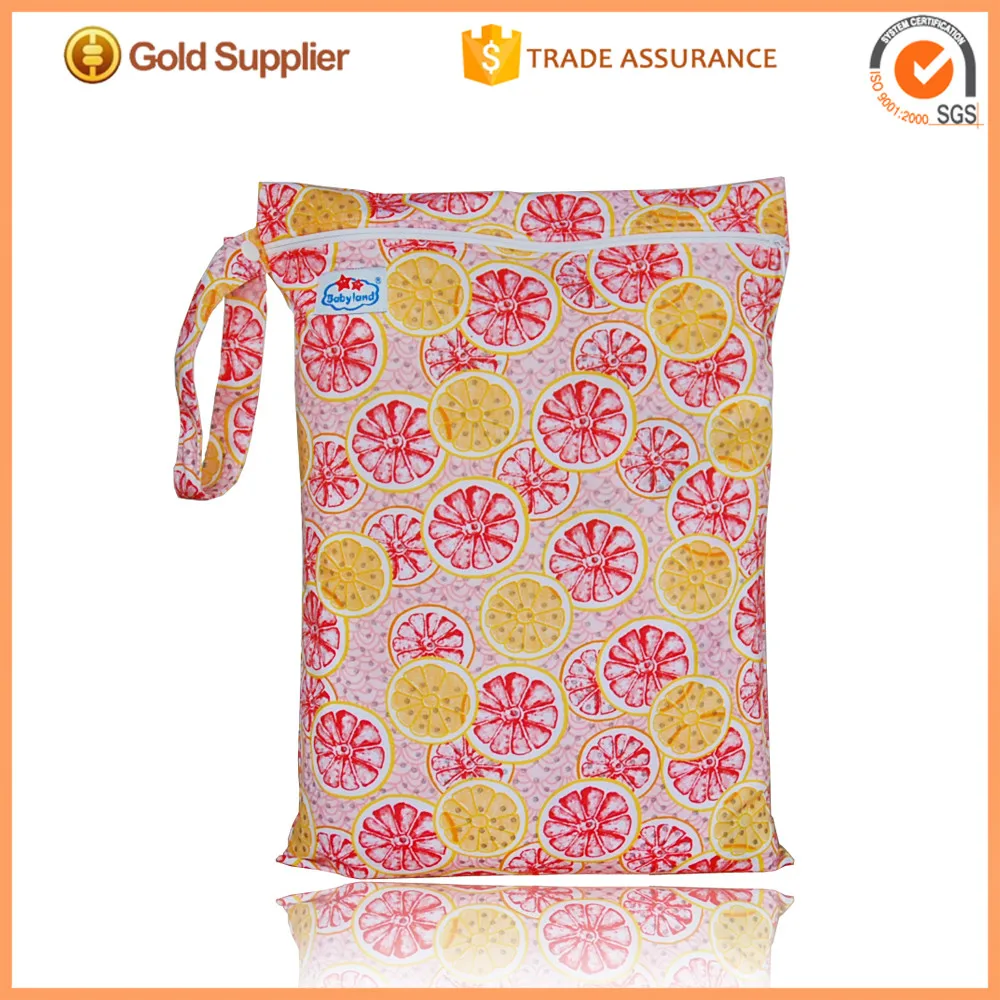 10pieces/lot Diaper Bag 48Patterns Large Size Baby Wet Bagswet bag