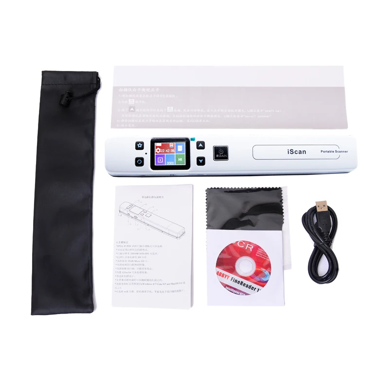  Milestone Document Scanner wifi wireless Photo Fine Resolution 1050DPI Portable Scanner Connected J