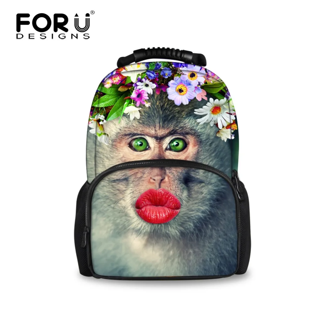 Buy Fashion Teenager Girls School Backpacks 3D Cute