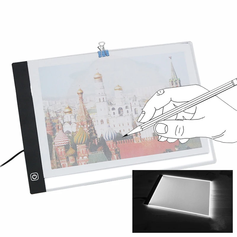 

A3 USB LED Writing Painting Light Box Tracing Board Copy Pads Drawing Tablet Artcraft A3 Copy Table LED Board