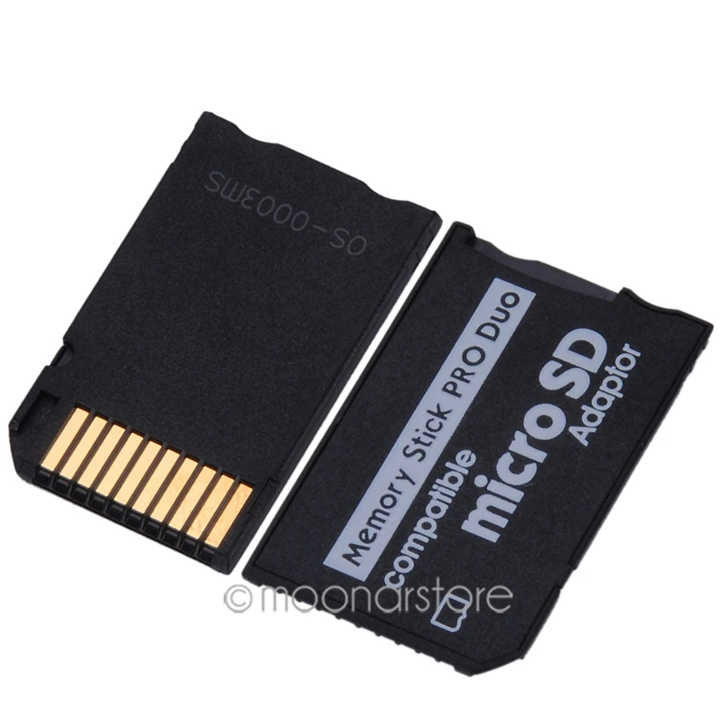 Мини-адаптер карты Micro SD для MS Pro Duo адаптер TF кардридер карта памяти конвертер карта чехол