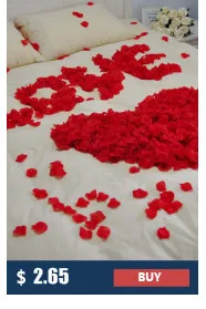 Rose Petals Wedding Accessories 1000 pieces / lot Cheap Petalas Artificiais Rose Petals Flowers Wedding Decoration Beautiful