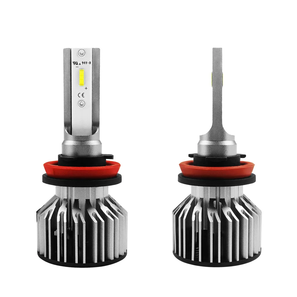 

AZGIANT S6 car light CSP Bulb IP68 Waterproof 50000hrs Working Life 6000k Brighter Led Cars Lamp Anti Fog H1 H7 H4 H11 9005 9006