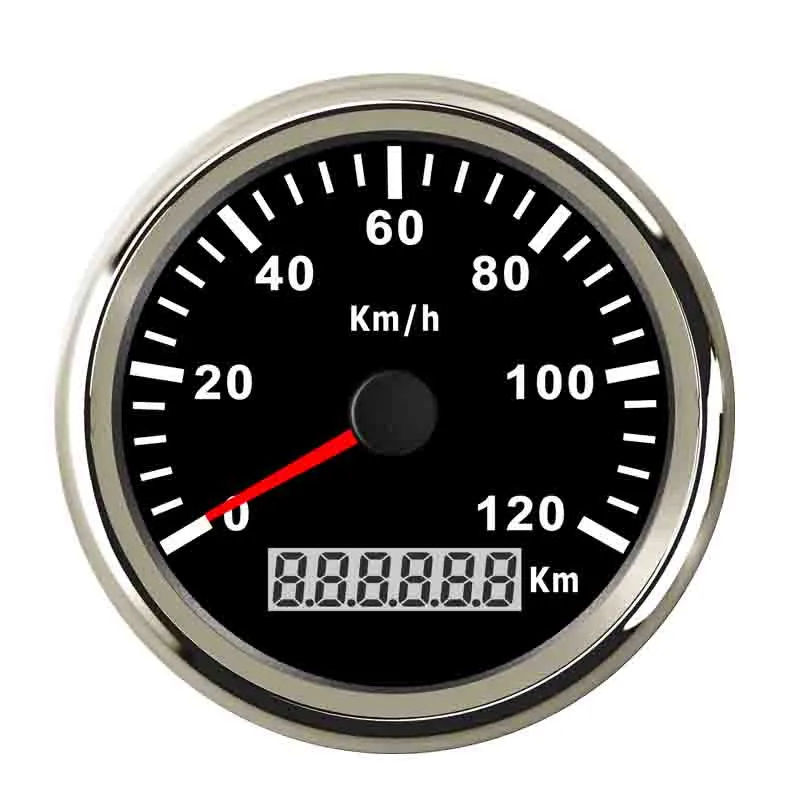 85 мм Мотоцикл лодка автомобиль gps датчик скорости 120 км/ч 200 с подсветкой + сенсор