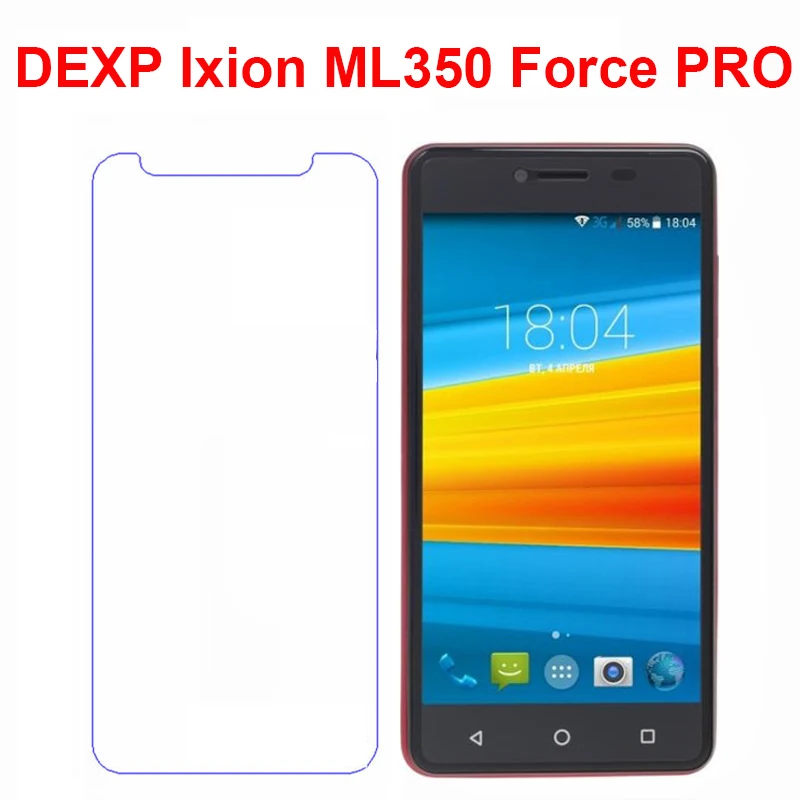 Screen Protector For DEXP Ixion ML350 Force PRO Tempered Glass Film Protective Cover | Мобильные телефоны и аксессуары