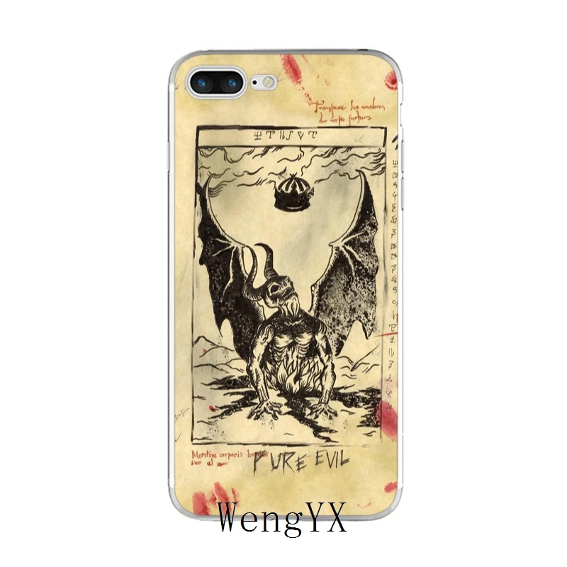 Art Evil Dead Book poster тонкий силиконовый мягкий чехол для телефона из ТПУ iPhone X 8 8plus 7 7plus 6