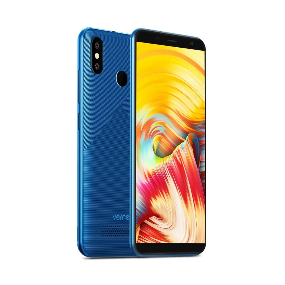 Original Vernee T3 Pro 3GB RAM 16GB ROM Android 8.1 Quad-Core Mobile Phone 5.5 Inch 4080mAh 5MP+13MP Smartphone with Free Gift